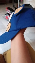 Gorra de béisbol a la moda para niños, gorro de algodón con imagen de animación de juego Popular, Sonic, 2 a 8 años, transpirable