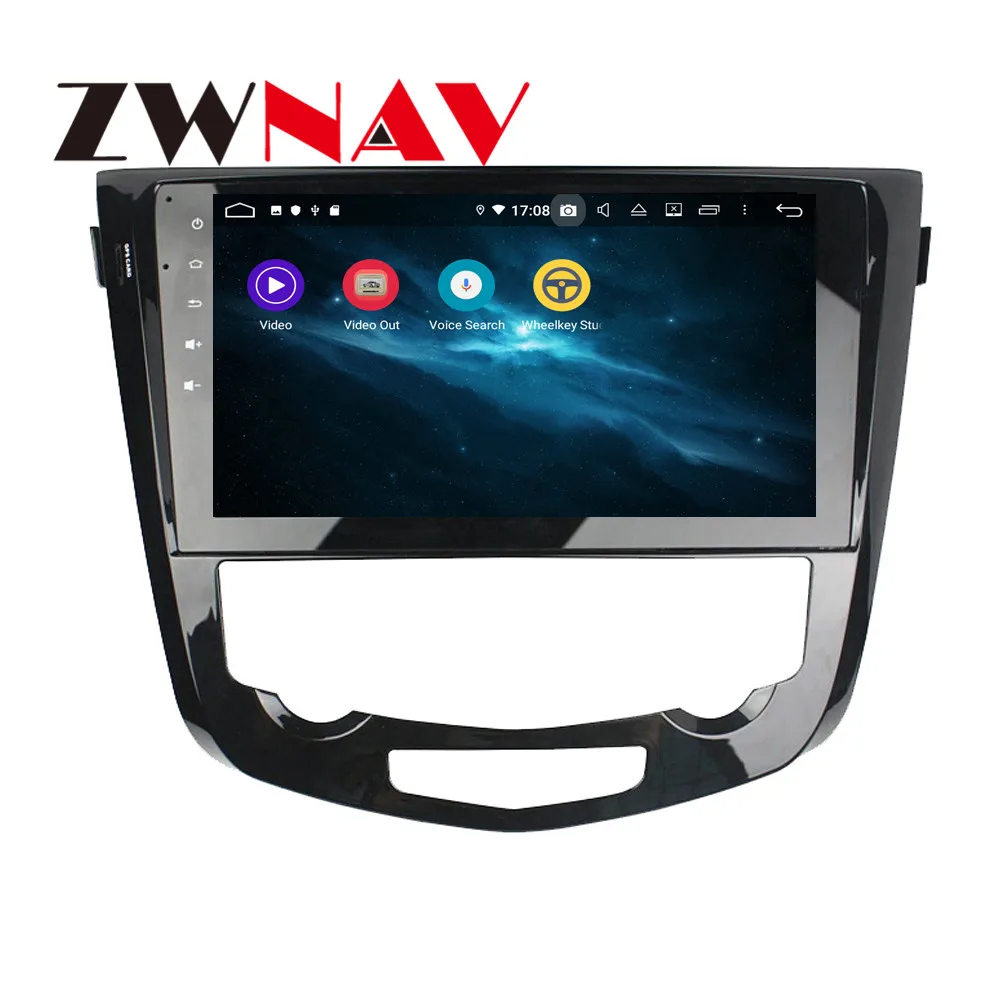 Android 9 4+ 64G DSP ips Автомобильный плеер gps навигация для NISSAN Qashqai на 2013- головное устройство мультимедийный Кассетный плеер рекордер