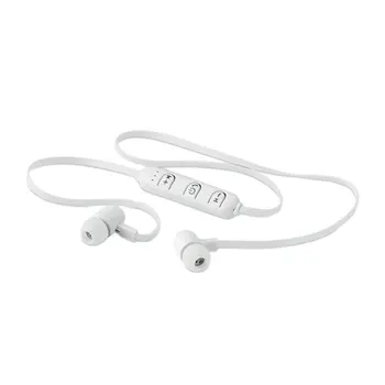 

Lot 2 PCs Earphones Bluetooth 4.2 with mic. Rechargeable battery 55mAh Li-ion Battery.