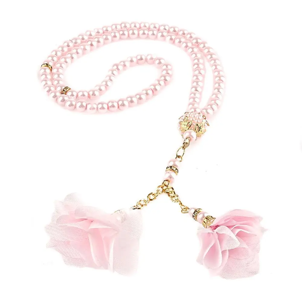 Luxury Muslim Gift Set Rose Tasseled Pearl Rosary Wholesale Shopping Islamic Items Ramadan 2023 Worship Societies Excellent Quality Mevlut Groups