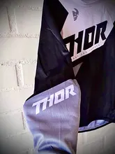 Mallot-Camiseta de motocross para hombre y mujer, camisa de ciclismo de montaña, manga larga y rapada para descenso