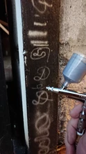 NT-131 20cc 40cc del aerógrafo aerosol pistola de doble acción cepillo de aire/0,2/0,3/0,5mm de conexión rápida de gravedad pastel tatuaje arte de uñas de la pintura del coche