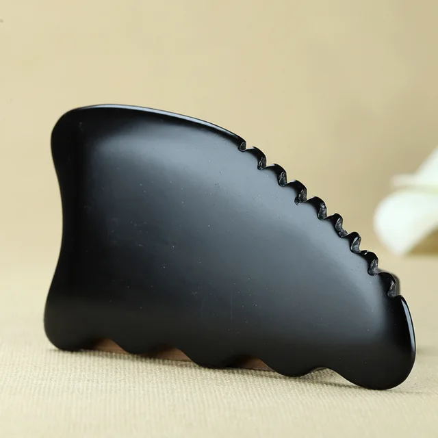 Natural Aura Stone Chinese Gua Sha Tool BianStone Scraping GuaSha Massager For Face Lift SPA Slimming