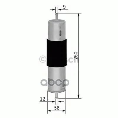 Фильтр Топливный Audi: A6 04-, A6 Avant 05- Seat: Exeo 08-, Exeo St 09- Bosch арт. F026402066