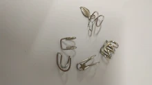 Yobest 5 unids/set 2019, pendientes a la moda con forma de hoja dorada, pendientes con Clip para oreja, pendientes para mujeres trepadoras sin Piercing, pendientes falsos de cartílago