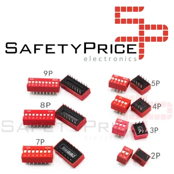 

3x Dip Switch 9 positions 9 p ON OFF 2.54mm SP