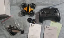 Holy Stone-Mini Dron de control remoto sin cabeza, cuadricóptero de control remoto, una tecla, aterrizaje automático, 3 baterías, helicóptero, HS450/210/330