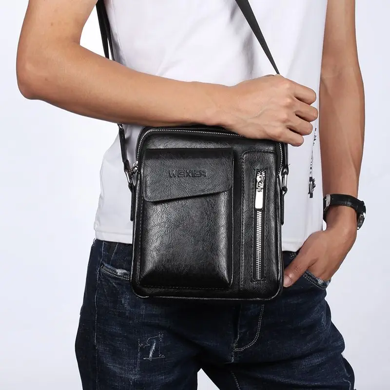 Leather messenger bag compatible with Ebook Tablet and for PLANET COMPUTERS GEMINI PDA (2017) | Мобильные телефоны и