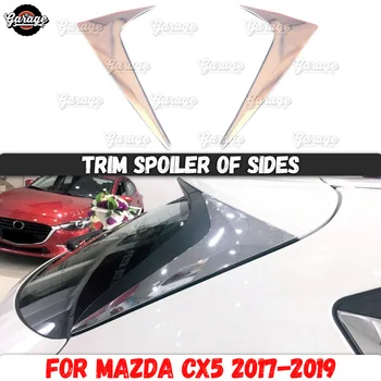 

Trim spoiler of sides case for Mazda CX-5 2017-2019 ABS plastic molding 1 set / 2 pcs decoration car styling