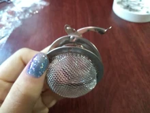 De acero inoxidable Infusor de té Esfera de especias colador de bola de té de malla de filtro Infusor de té coladores de cocina herramientas theezeef