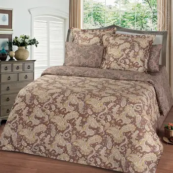 

Bed linen Marsel color: Brown (1,5 slept.)