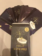 30 Uds. De tarjetas postales luminosas de estilo Vintage, tarjetas de felicitación con luz de luna que brilla en la oscuridad