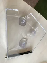 Clear House Window Bird Feeder Birdhouse With Suction Outdoor Garden Feeding New