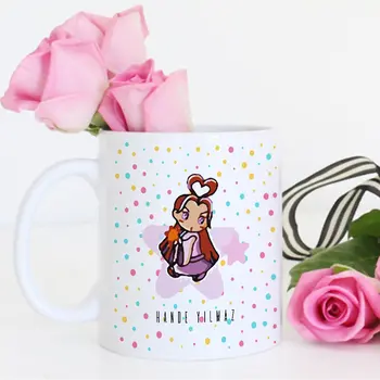 

Personalized Cute Virgo Zodiac White Mug Cup