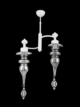 

Mother of Pearl 6310-2SDF4C Modern Style Elegant 2'li Chandelier-White