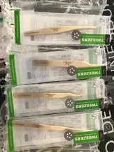 Alicates de extensión de pestañas, pinzas de extensión de pestañas profesionales de acero inoxidable de alta precisión, herramienta de pinzas de maquillaje