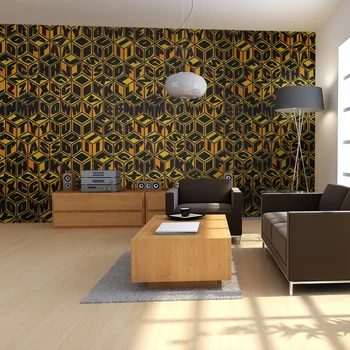 

Wall Mural XXL-cubes honey-550x270 cm