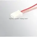 

Shoe межжгутовая 2 pin socket 2.8 series, with wires mom (Cargen) АХ-342-01
