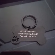 Anti-perdido personalizado Pet ID Tag perro Collar de identificación de mascotas nombre de gato para gato Collar de cachorro etiqueta colgante accesorios Collar mascotas