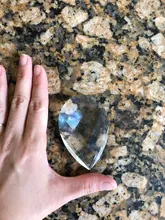 Chandelier-Lamp Hanging-Ornament Crystal-Prism-Pendant Glass Teardrop Faceted Diy Suncatcher
