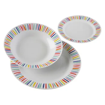 

Dinnerware Set Vanna Colour Porcelain (18 Pieces)