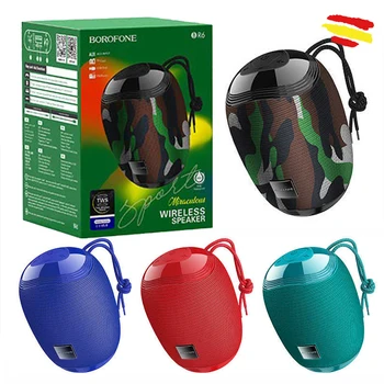 

Speaker Bluetooth inalambrico BR6 laptop holder 6 colors FM radio aux USB memory card