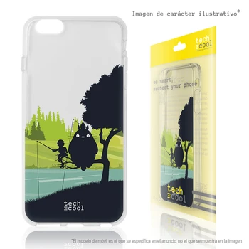 

FunnyTech®Silicone Case for Xiaomi Redmi Note 4 L My Neighbor Totoro design 4 Transparent