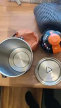 Pot Water-Mug-Cup Cooking Foldable Picnic Stainless-Steel Lixada 750ml Outdoor Camping