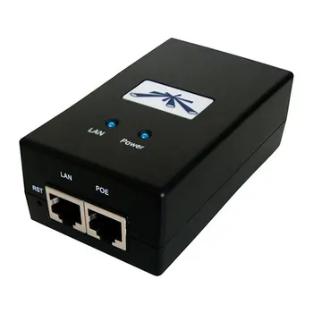 

UBIQUITI POE INJECTOR, 24VDC, 24W, GBIT