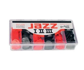 

4700 nylon jazz I, II, III media box, 144 PCs, 2 colors, 3 shapes, dunlop
