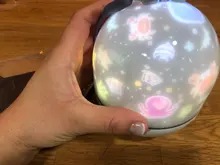 Lámpara de proyección con Control remoto para niños y bebés, luz LED nocturna de estrellas con música