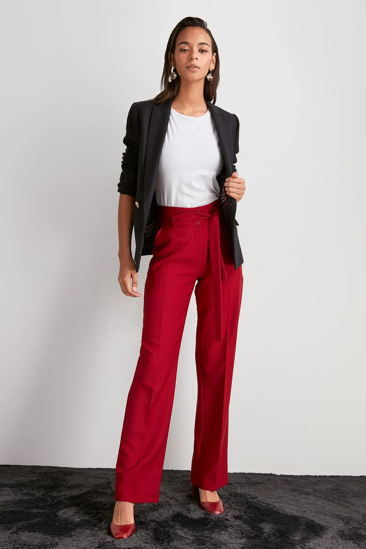 

Trendyol Button Detail Pants TWOAW20PL0601