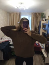 Tops Pullovers Neck-Sweater Turtle Cashmere Elegant Thick Korean Hirsionsan Warm New