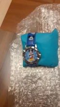 Disney-Reloj de escuela primaria para niños, caja de regalo de dibujos animados, reloj exquisito, regalo creativo para el Día de los niños