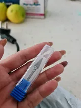 Dmoley-brocas de cerámica y tungsteno para uñas, accesorios para manicura, taladro eléctrico, Color rosa/Negro/azul, 4 colores