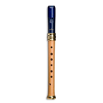 

1117b Adri's dream блокфлейта soprano, blue plastic/Wood, baroque system