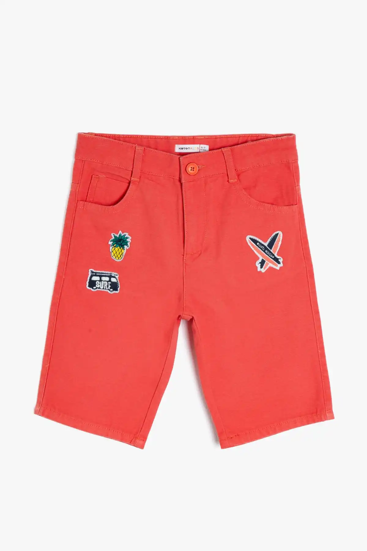 Coton Kids Красный мужской ребенок процесс должен сортировать