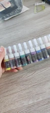 Nuevo 5 ml Mezcla de colores Tinta de tatuaje Semi permanente Pigmento de planta natural Maquillaje Tatuajes profesionales Pigmento de tinta para pintura de arte corporal