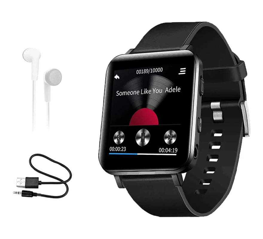 16GB Clip MP3 Player with Bluetooth Sports Watch