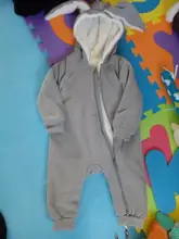Girls Costume Rompers Pajamas Hooded-Jumpsuit Fleece Newborn Rabbit Infant Winter Baby