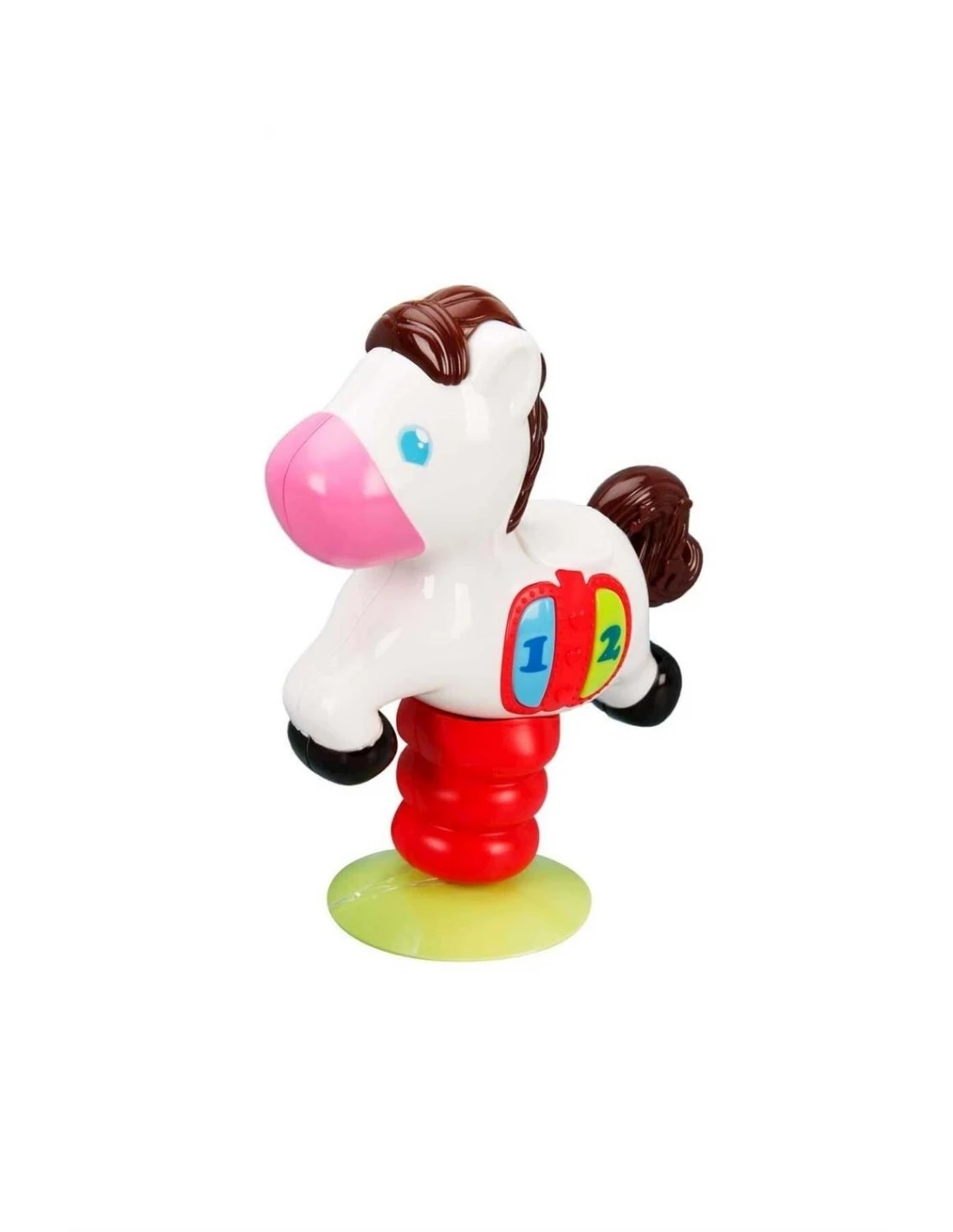 

My dining companion audio çıkartan vacuum horse toy.