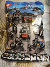 SWAT Truck Bricks Sets-Ship Educational-Toys Car-Building-Blocks Vehicle City Police