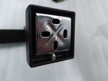 Soporte de papel higiénico negro mate, colgador de rollo de papel de pared, accesorios de baño de acero inoxidable 304, gran oferta, 1 ud.