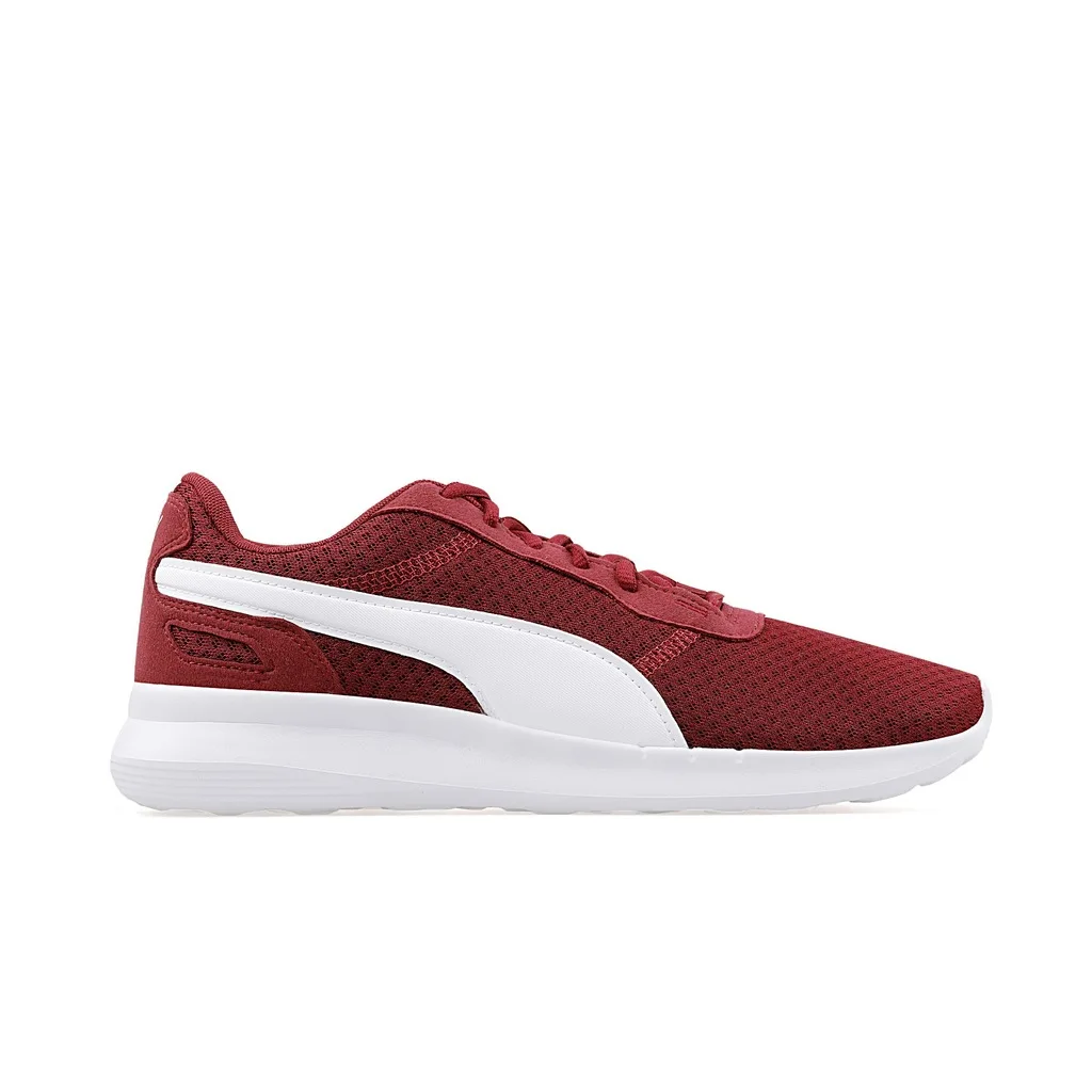puma red casual shoes