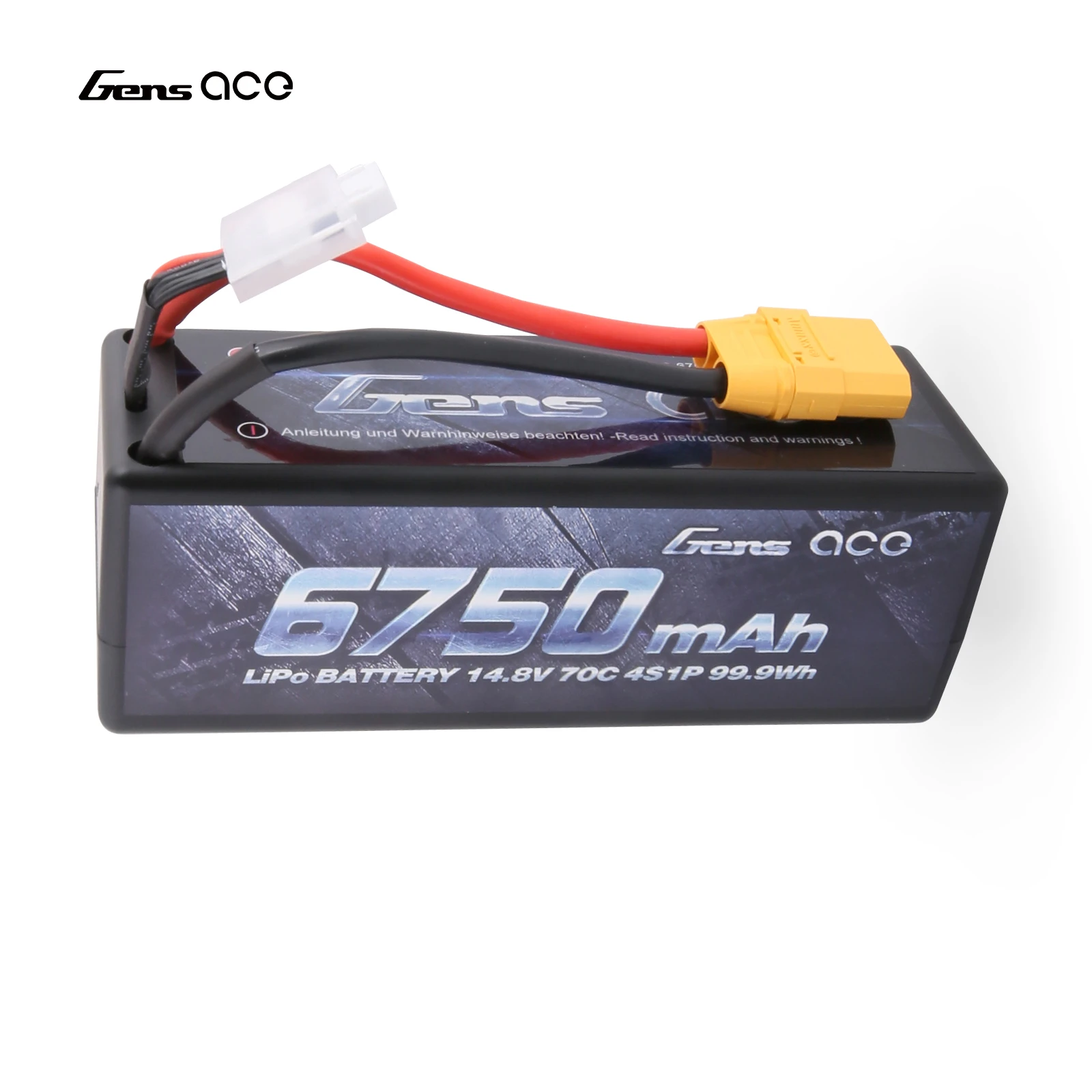 Luqeeg Lipo – Batería Lipo de 7.4 V, 850 Ah, 70 C 2S, batería Lipo con
