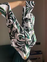 Bañador Sexy de una pieza para mujer, traje de baño de realce, Monokini con volantes, ajustable al hombro, 2021