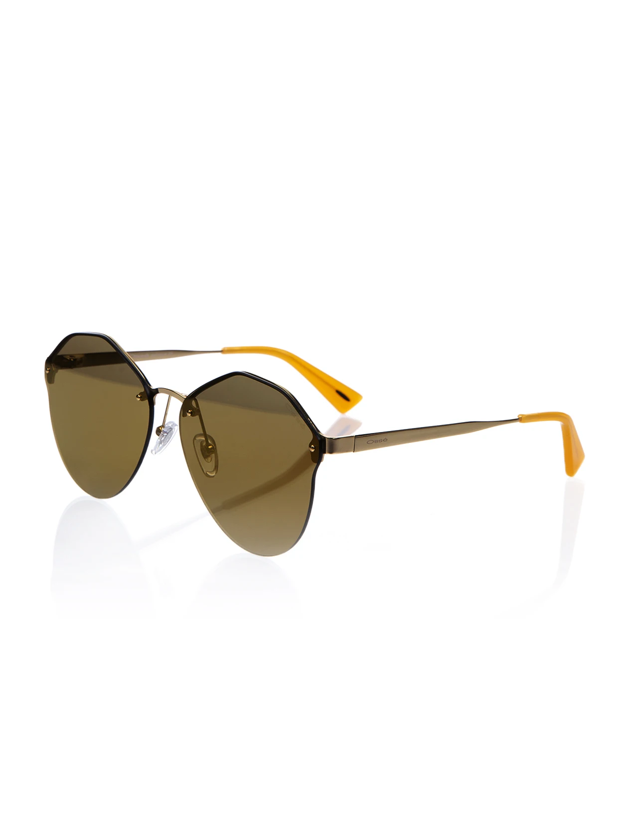 

Women's sunglasses os 2674 02 metal gold organic drop aval 59-15-140 osse