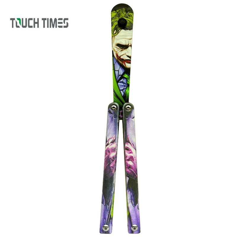 Plastic Balisong Butterfly Knife Outdoor Training Butterfly Knife