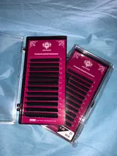 Extensión de pestaña de visón rizado C/D, Material fino y suave, látigo Individual de volumen, pestañas postizas Premium, 0,05-0,25mm, 1 ud.