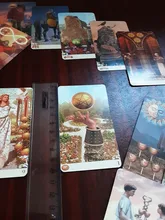 Cartas de Tarot y guía, juego de adivinación del destino, cubierta para fiesta, vacaciones, juegos de mesa